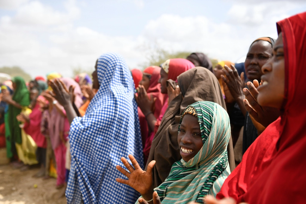 Local leaders in a village setting